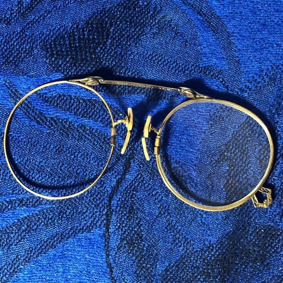 1/10 12k Vtg Engraved Oxford Lorgnette Spectacles - Picture 8 of 16